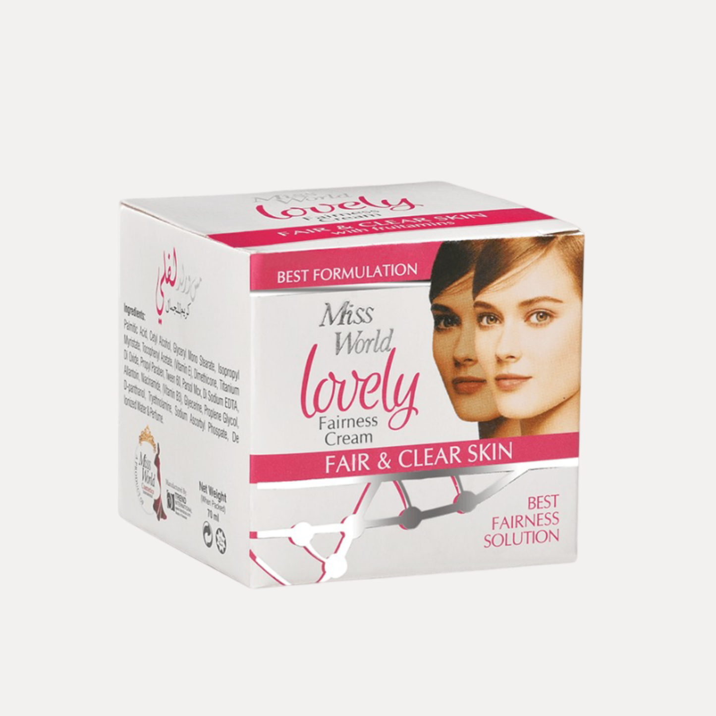 Miss World Fairness Cream Jar