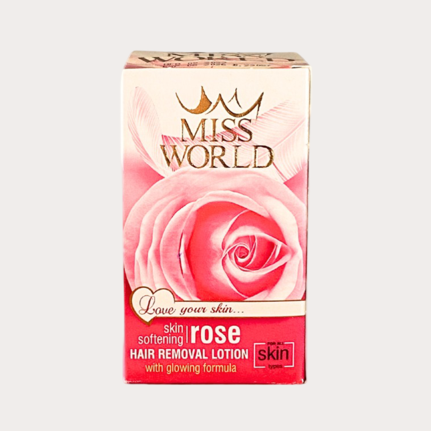 Miss World Hair Removal Lotion Rose 120ML