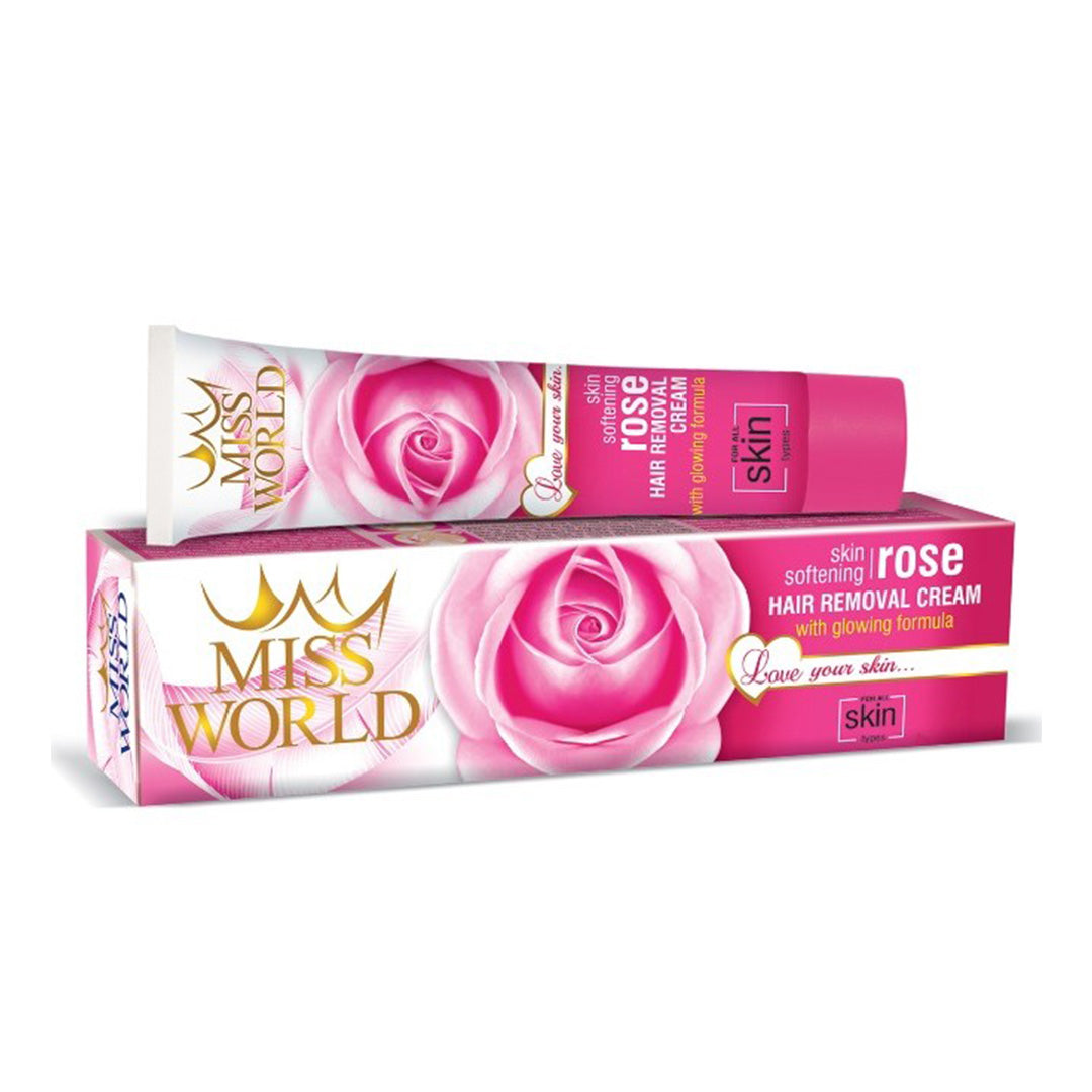 Miss World Hair Removal Cream - Rose 60ML