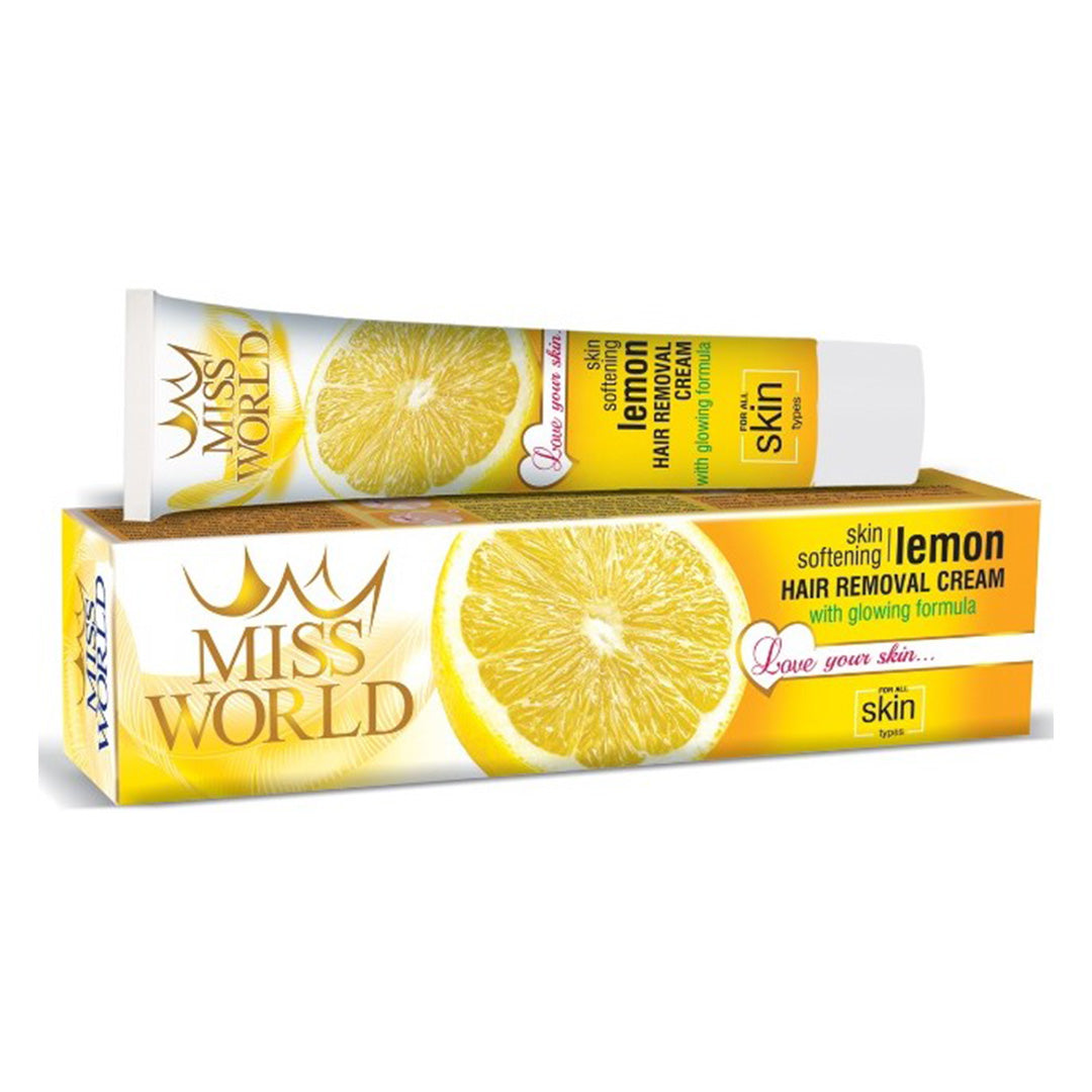 Miss World Hair Removal Cream - Lemon 80ML